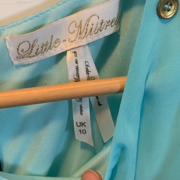 Pleated flared skirt dress. - Picture 4 of 5